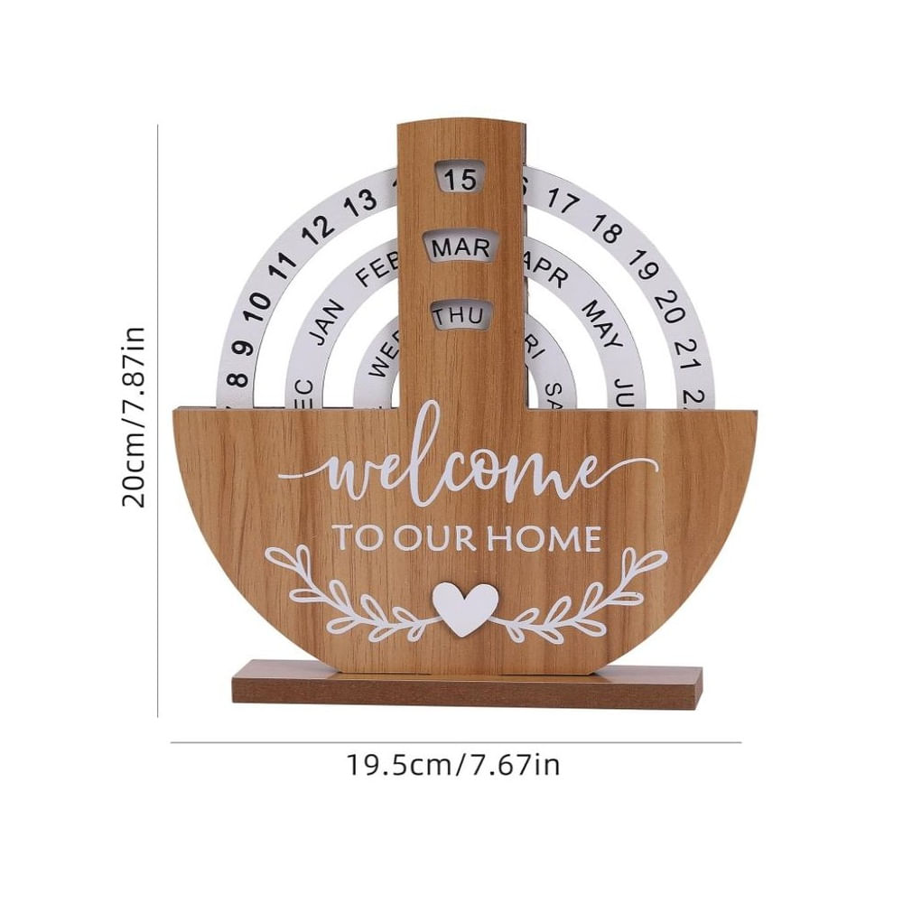 Calendario Giratorio para Mesa Pala