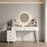 Tocador con espejo Akira Blanco | Masiva Home