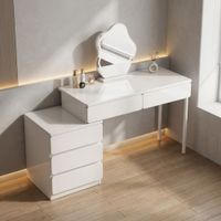 Tocador con espejo Haruki Blanco | Masiva Home