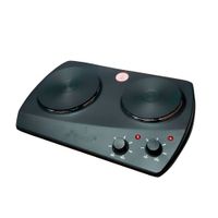 Cocina Eléctrica Finezza FZ-203D3N 2 Hornillas de Mesa