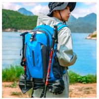 MOCHILA OUTDOOR DEPORTE ESCOLAR LAPTOP GYM VIAJE IMPERMEABLE WATERPROOF COMPARTIMIENTOS GENIEKA
