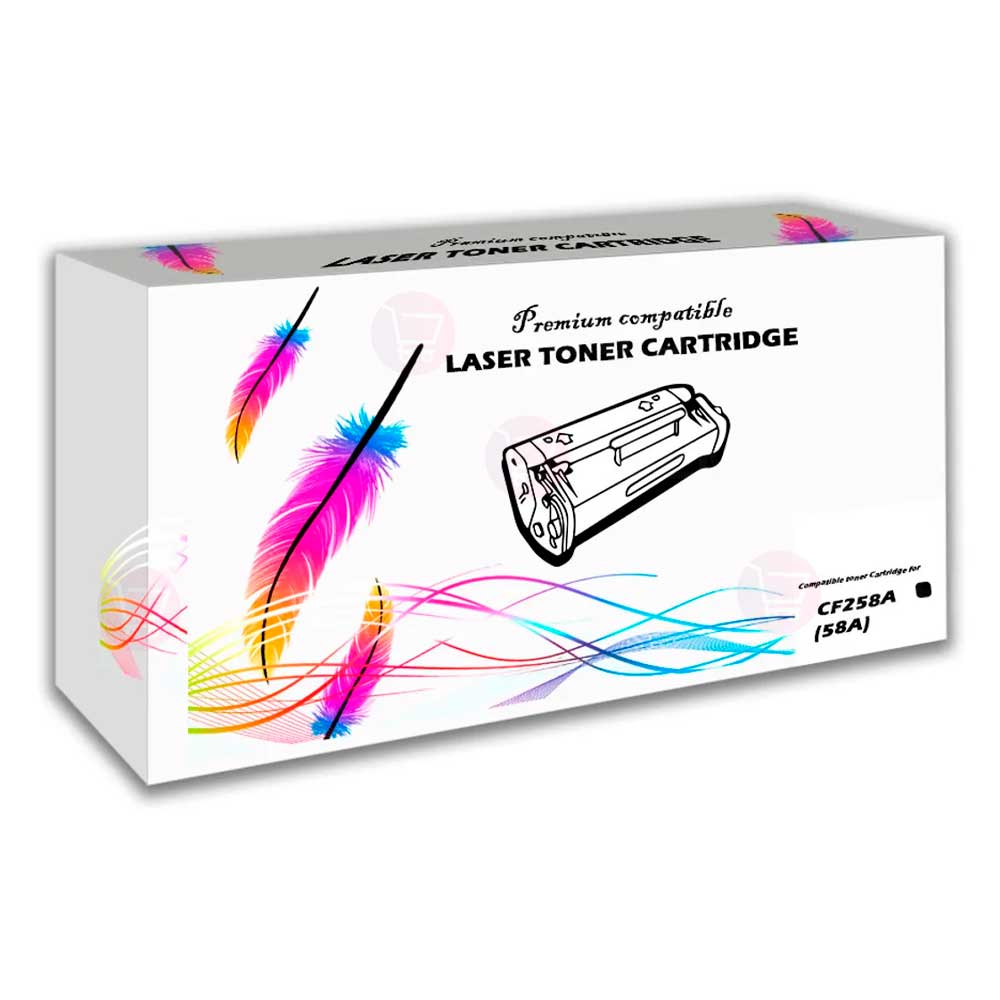 TONER COMPATIBLE PARA HP CF 258A 3000 PG CON CHIP