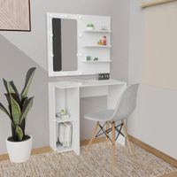 Tocador con espejo Asura Blanco - Masiva Home