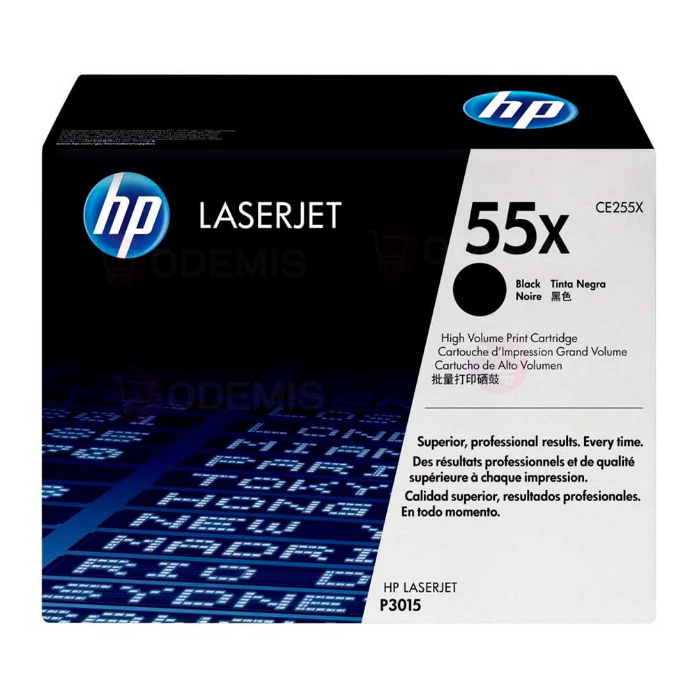 TONER HP 55X CE255X NEGRO ORIGINAL