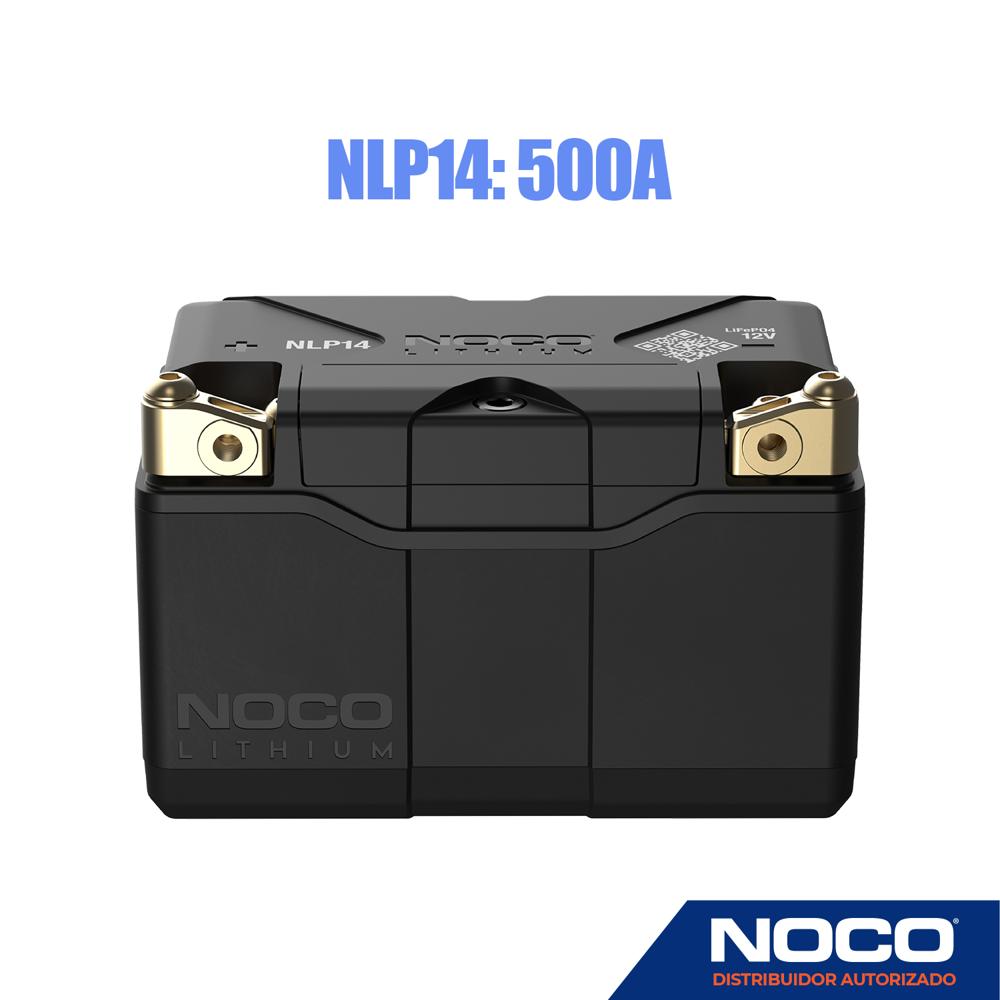 NOCO NLP14 Batería auxiliar Litio Vehículo/Moto 500A YTX14BS