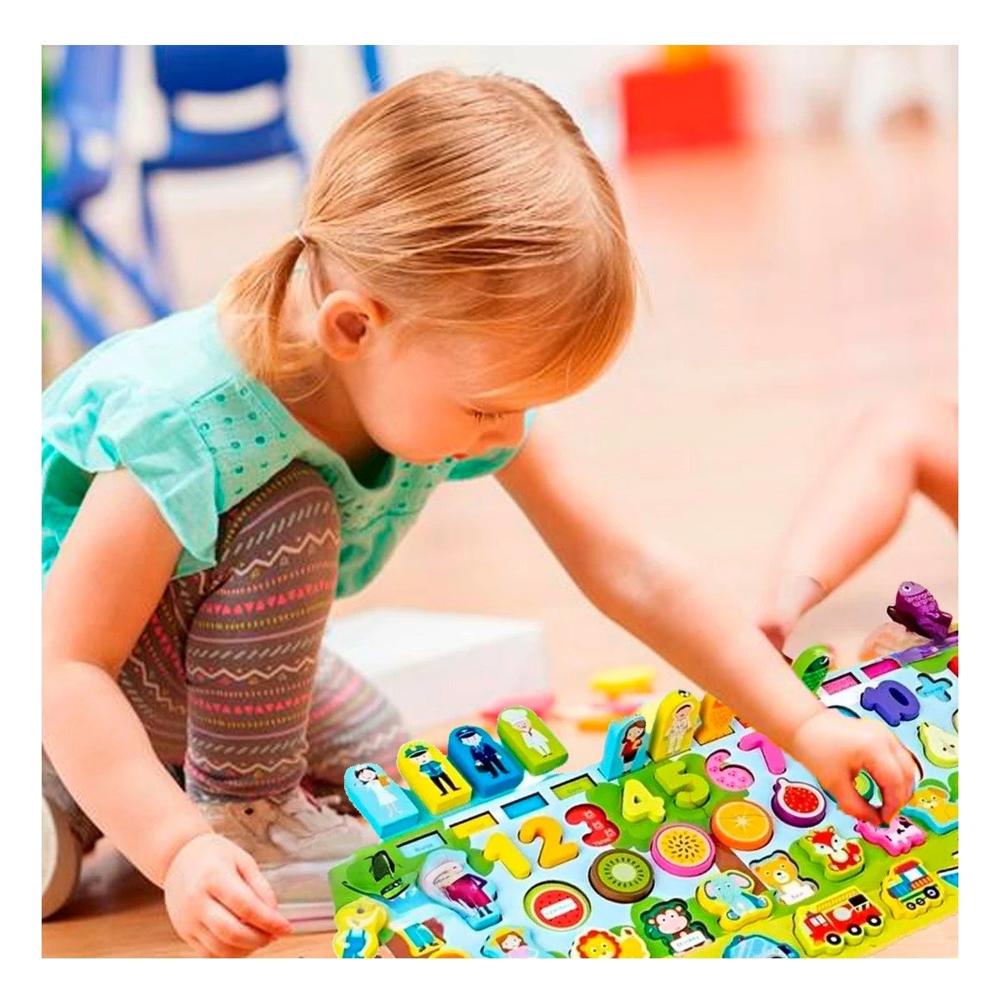 Caja De Cerraduras Educativa Montessori – Desarrolla Cognición Y Coordinación