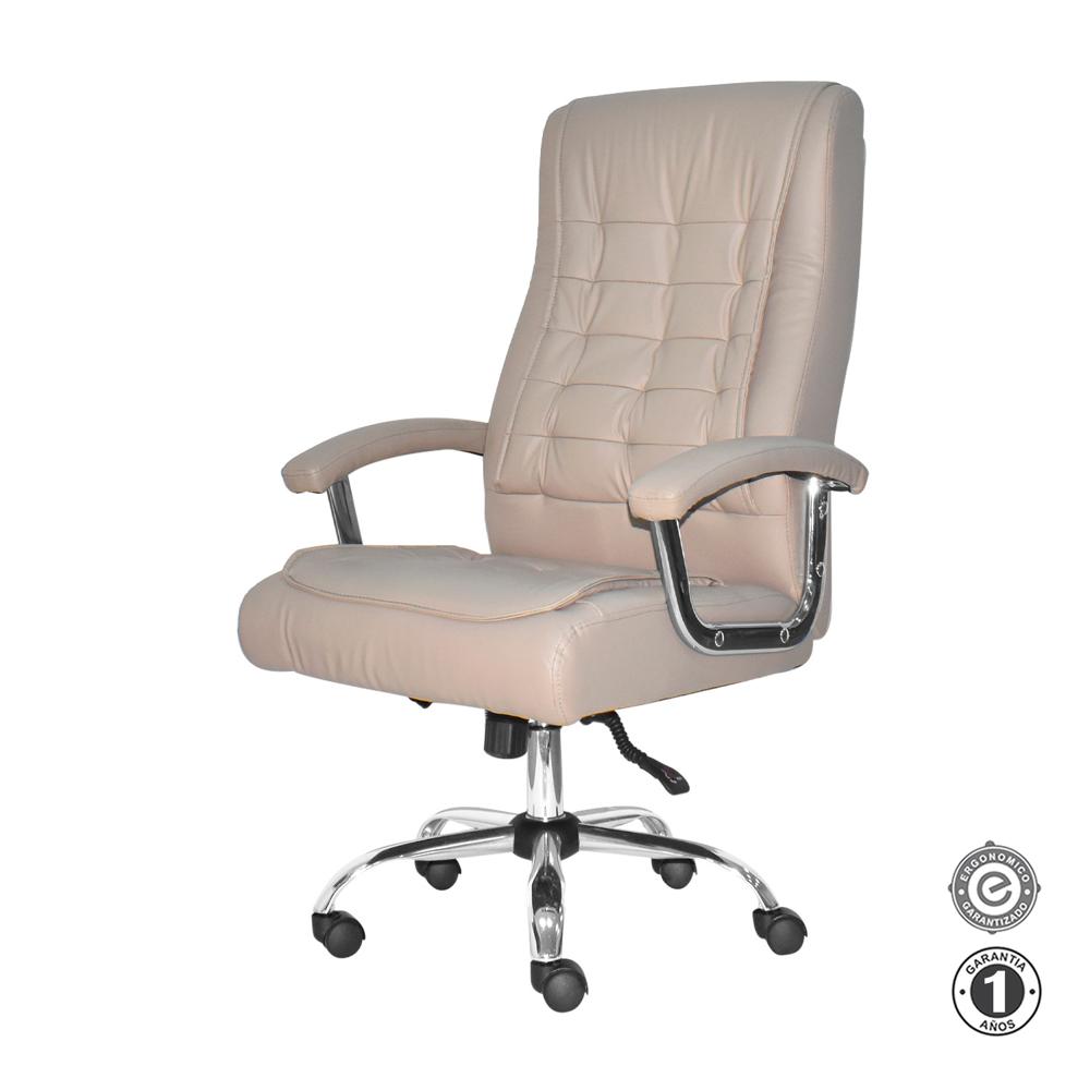 Silla Ergonómica Shiny Xh Presidente Taupe Althea Confort