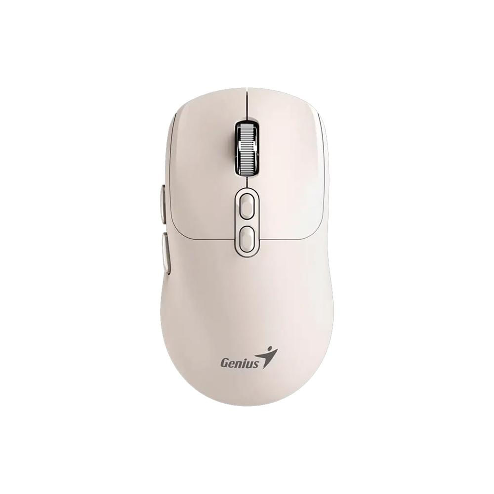 MOUSE GENIUS NX-8080S BT AI COPILOT DUAL WIRELESS  MILK TEA