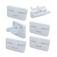 Protector Enchufe Recto x 6 unidades Orange