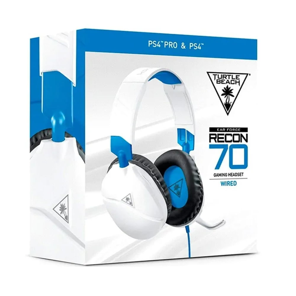 AUDIFONO PS4 TURTLE BEACH EARFORCE RECON 70P BLANCO