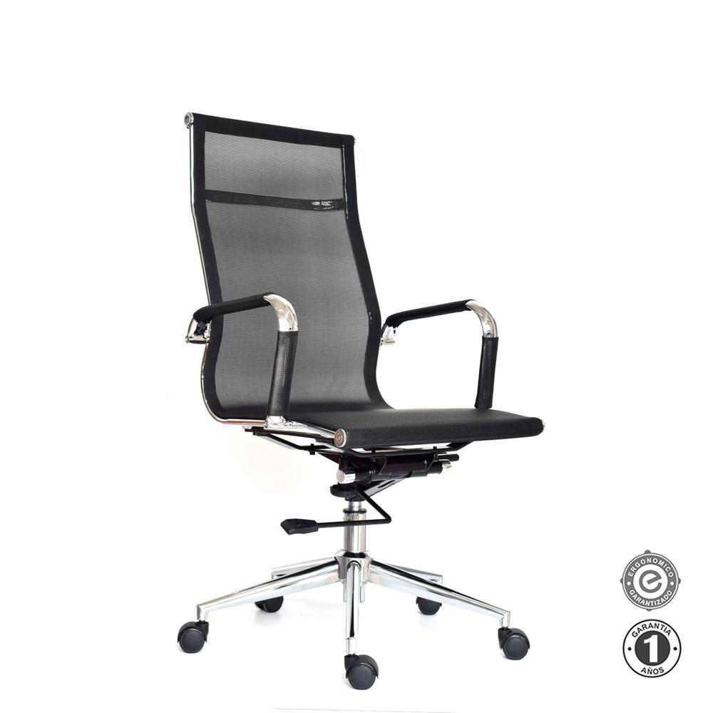 Silla Ergonómica Apolo Presidente Negro Althea Confort