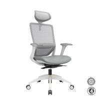 Silla Ergonómica Loop Presidente 4D Nylon Gris Althea Confort