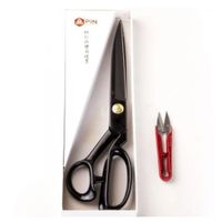 Tijera PIN para Costura Sastre Corte de Tela Industrial 10 Pulgadas 25cm