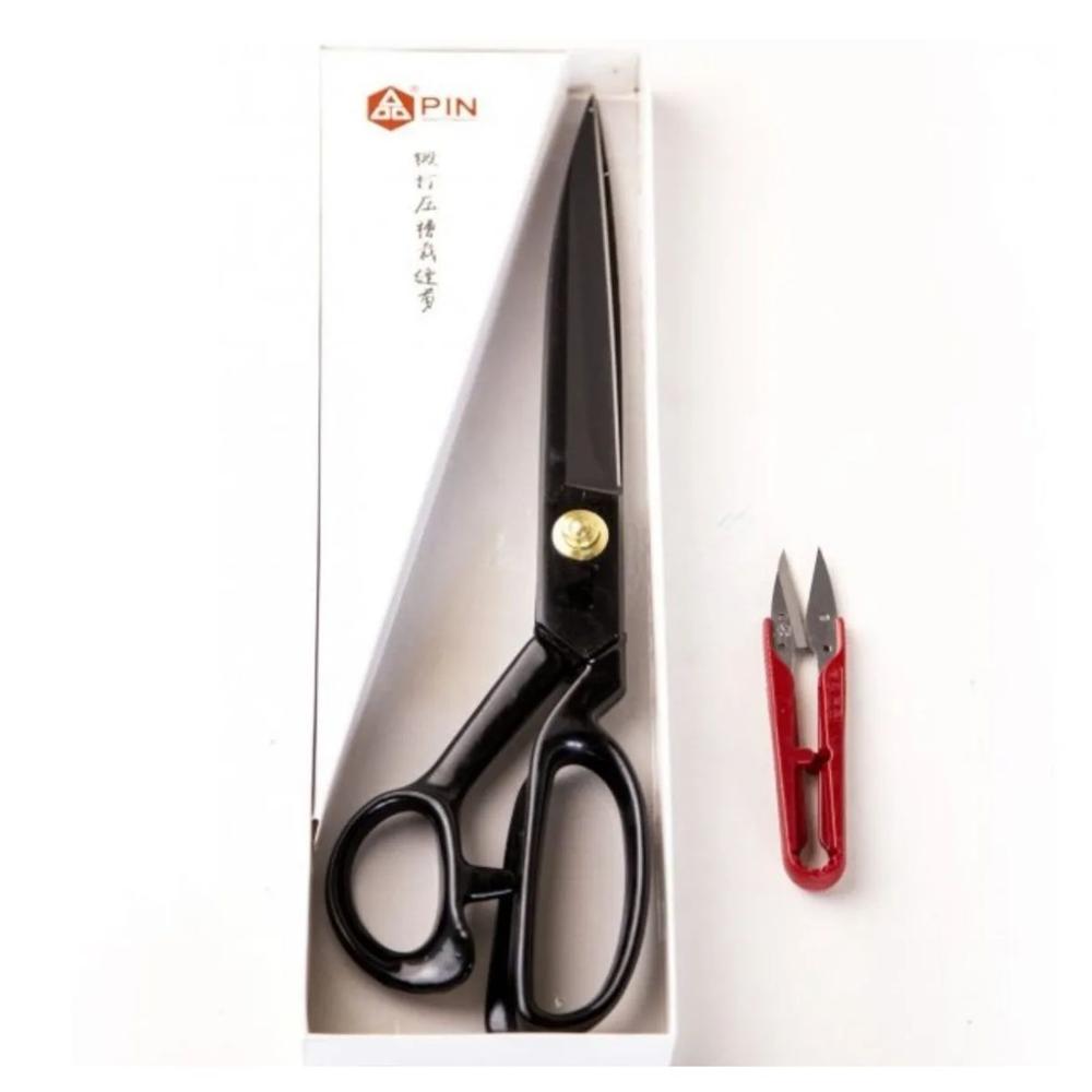 Tijera PIN para Costura Sastre Corte de Tela Industrial 10 Pulgadas 25cm