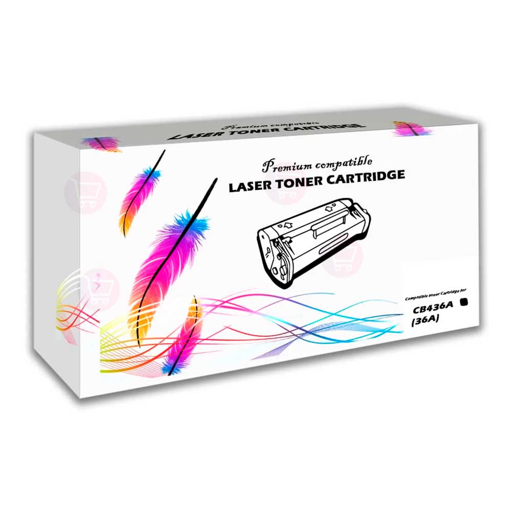 Toner HP 36A Black CB436A 2K Pág p1505n Compatible