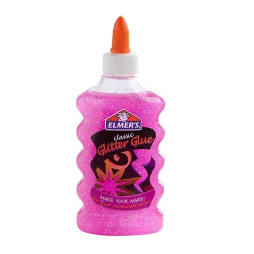 Pegamento Elmers Slime Glitter Rosa 2048794