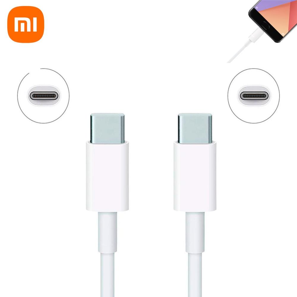 Cable Xiaomi USB-C a USB-C de Carga Rápida 3A 1.5 metros Original