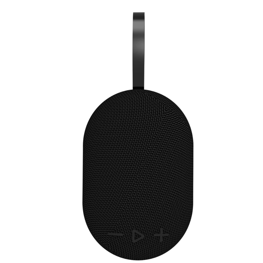 PARLANTE BLUETOOTH EBS-312 MAGNETICO HIFI TWS IMPERMEABLE IPX5 DEPORTIVO NEGRO