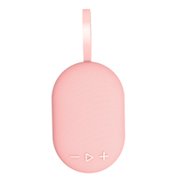 PARLANTE BLUETOOTH EBS-312 MAGNETICO HIFI TWS IMPERMEABLE IPX5 DEPORTIVO ROSADO