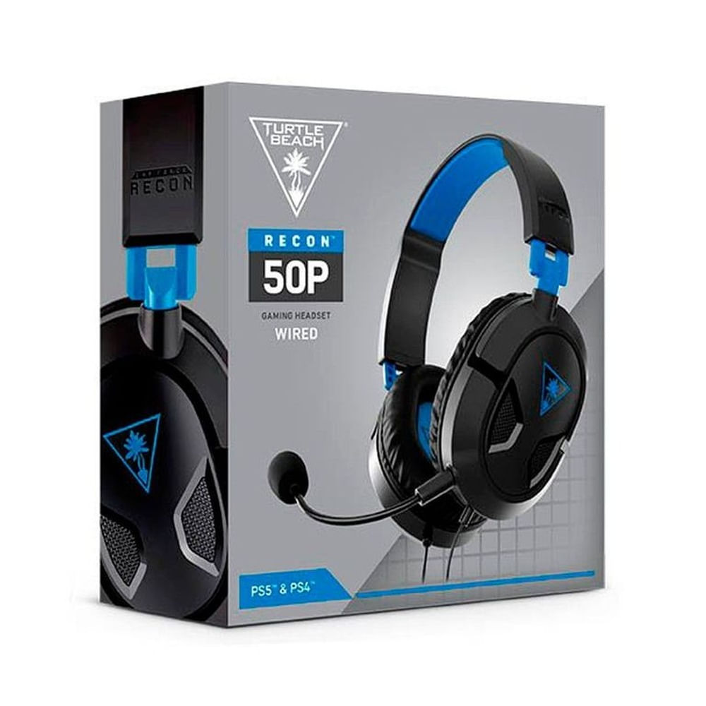 AUDIFONO PS4 TURTLE BEACH EAR FORCE RECON 50P NEGRO