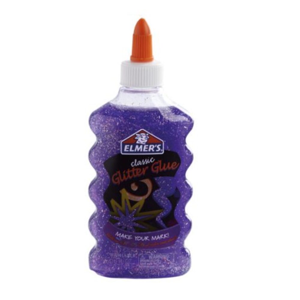 Pegamento Elmers Slime Glitter Morado 2048795