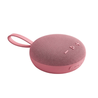 PARLANTE BLUETOOTH EBS-313 MINI BOOMBOX MAGNETICO IMPERMEABLE IPX6 FLOTANTE ROSADO