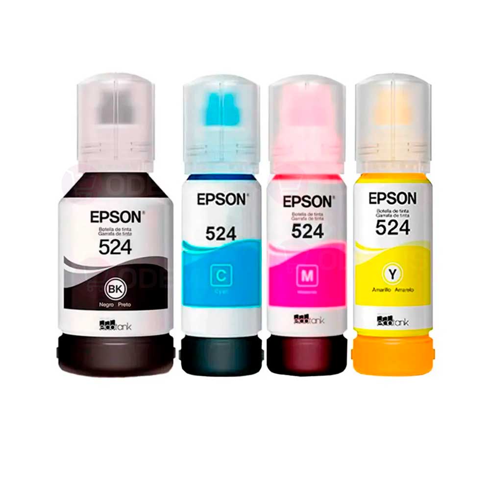 Pack de tintas Epson T524 Para L15150 L15160 Compatible
