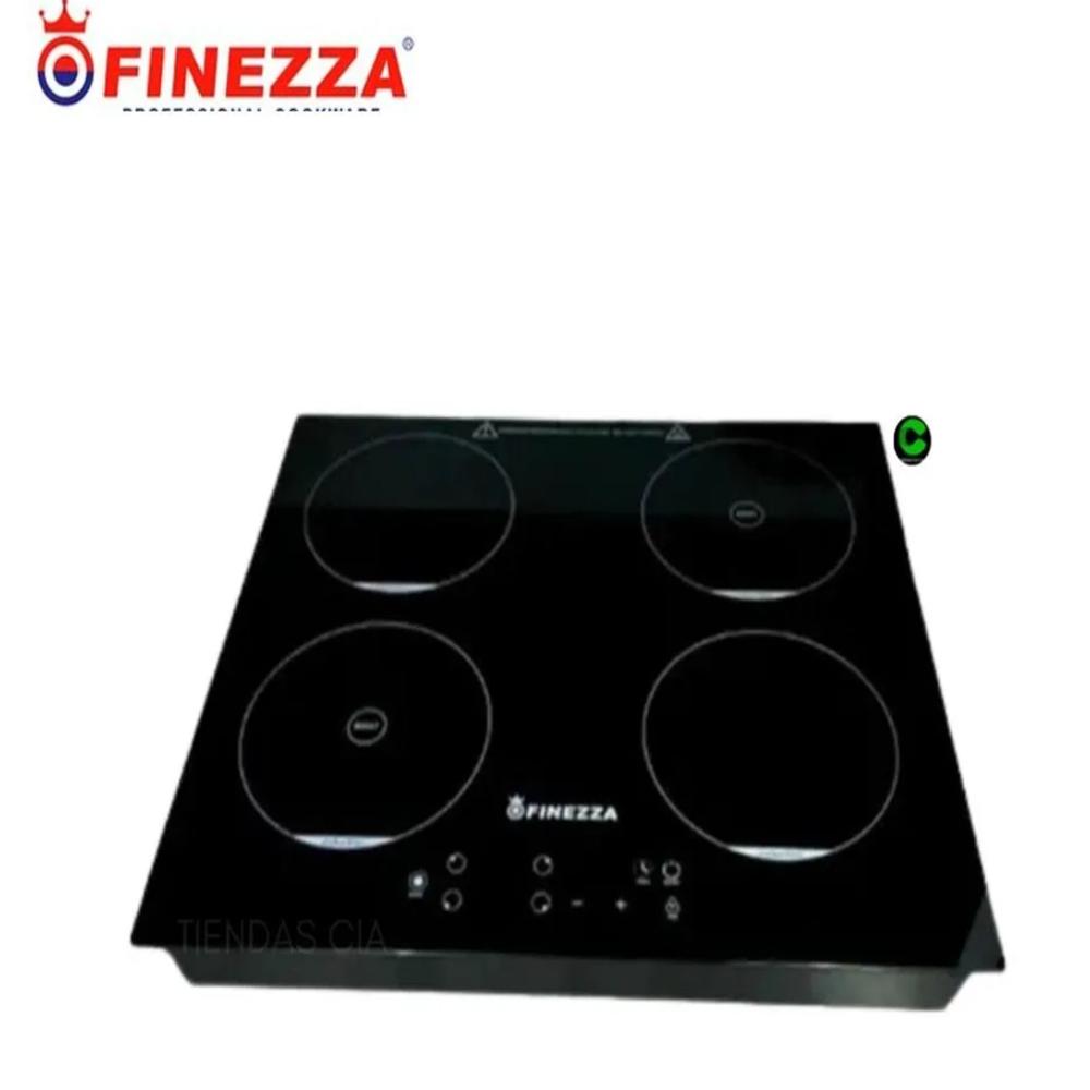 Cocina de Induccion Finezza Cuatro Hornillas para Cocina Negro