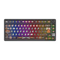 Teclado Royal Kludge M75 HE Wired 75 Hephaestus Switch Mint
