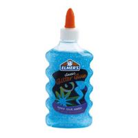 Pegamento Elmers Slime Glitter Azul 2048792