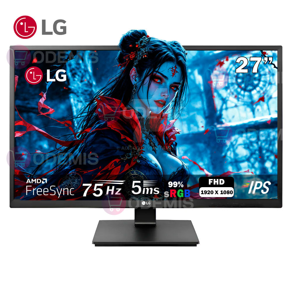 MONITOR LG BUSINESS 27BK550Y-B 27 IPS FHD 75Hz 5ms