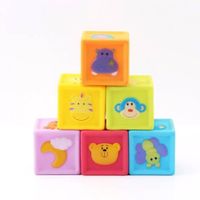 Juego Didáctico Bloque de Goma para Bebes