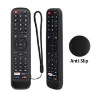 Funda de Silicona para control hisenseNegro