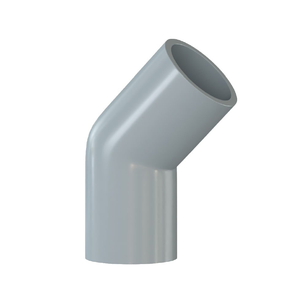 Codo 45° 1/2 simple presion - Agua fría Pavco