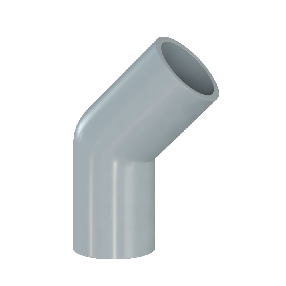 Codo 45° 3/4 simple presion - Agua fría Pavco