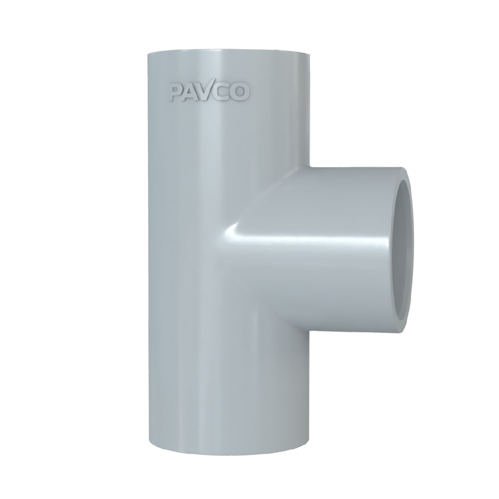Tee 1/2"" Agua Fría sin Rosca Pavco