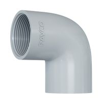 Codo 90° 2"" agua fría con rosca Pavco