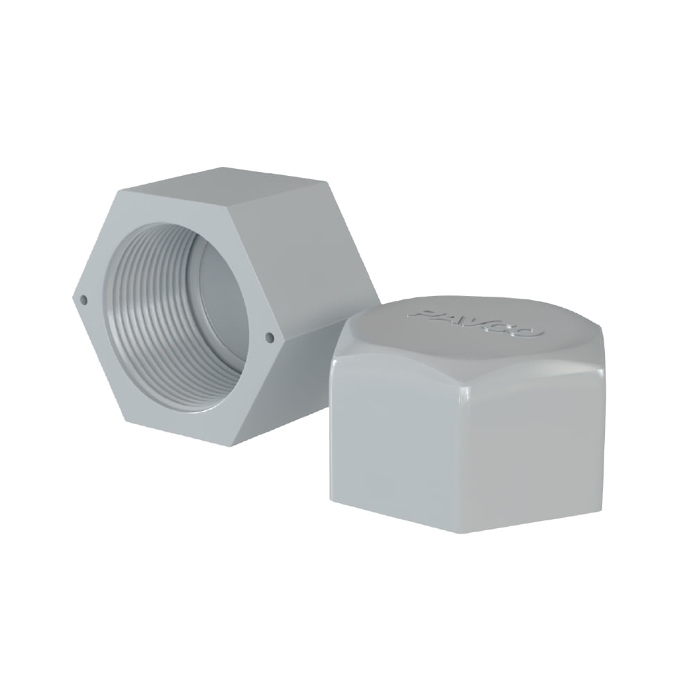 Tapón hembra 1" agua fría con rosca Pavco