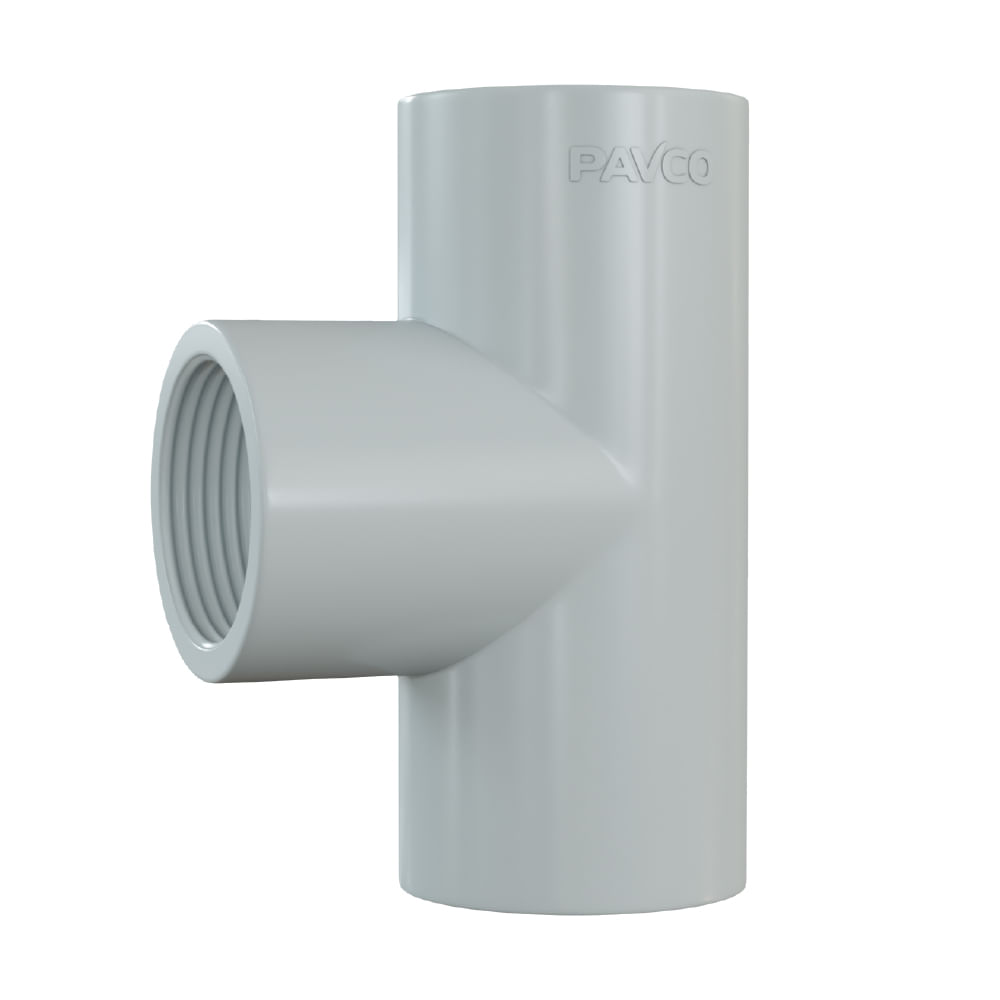 Tee 2" Agua Fría con Rosca Pavco