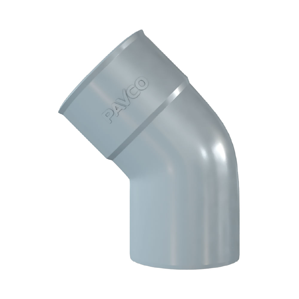 Codo 45° 1 1/2" Desagüe Pavco