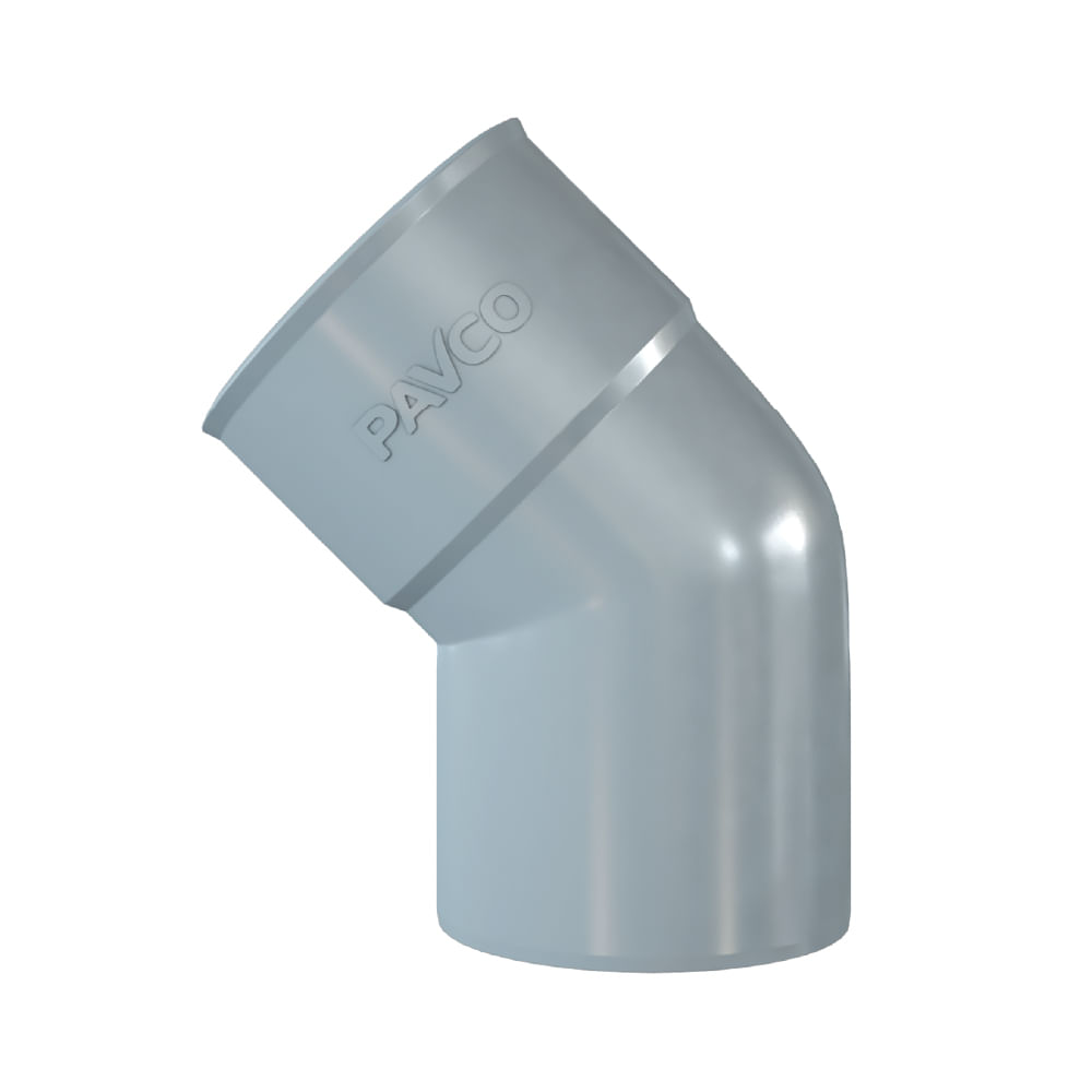 Codo 45° 3" Desagüe Pavco