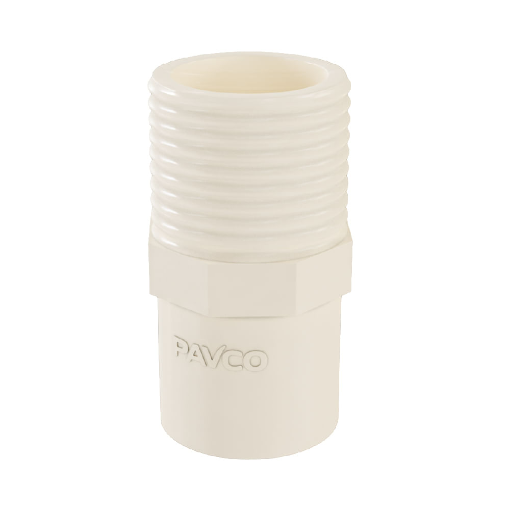 Adaptador de CPVC para Agua Caliente Pavco 1/2" Presión