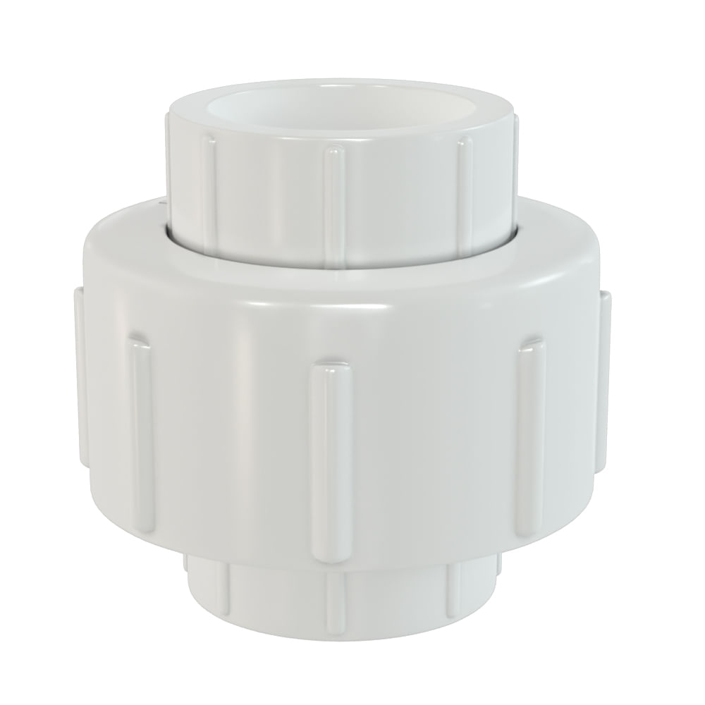 Unión universal 1/2" Pvc sin rosca Pavco