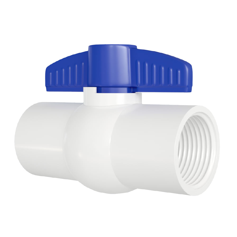 Válvula de Paso PVC Codo Pavco Modelo 933253 Gris de Presión 3/4'