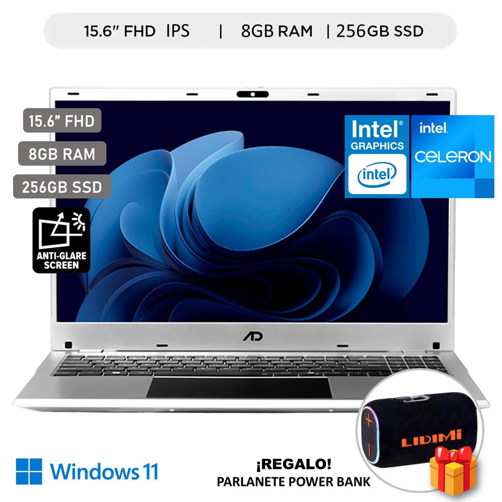 Laptop Advance 8GB RAM 256GB Intel Celeron N4020 15.6 Windows 11