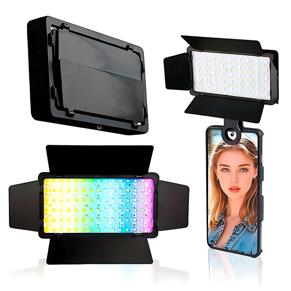 Mini Panel Luz Led 300 RGB Recargable Para Fotografia