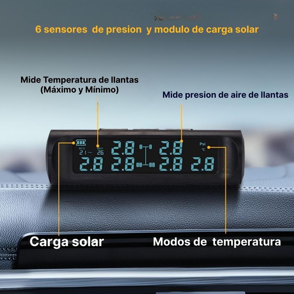 Medidor De Presión De Llantas Camión Ómnibus Tpms