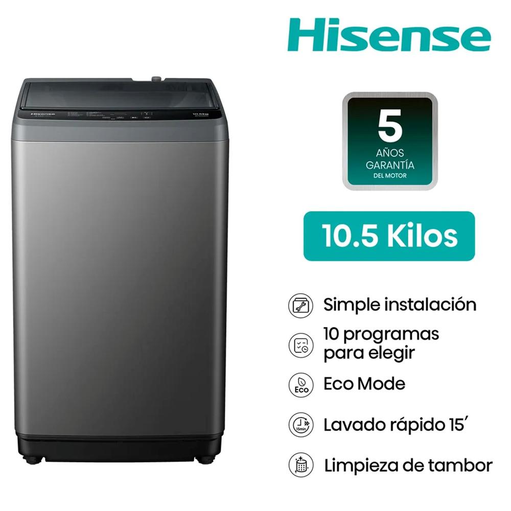 Lavadora Carga Superior 10.5kg WT1D1030UT
