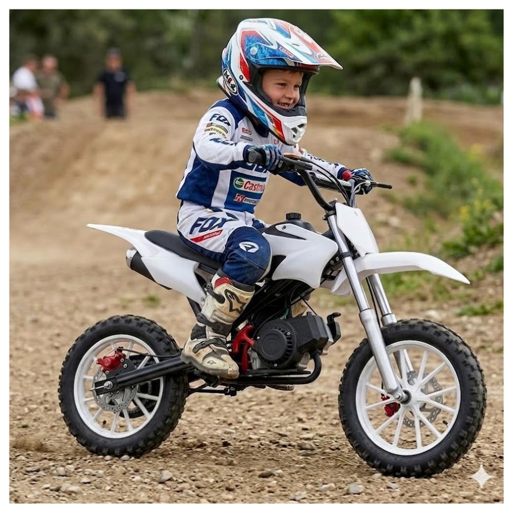 MINIMOTO MOTOCROSS PARA NIÑOS Y NIÑAS 49CC 2 TIEMPOS RECREATIVO