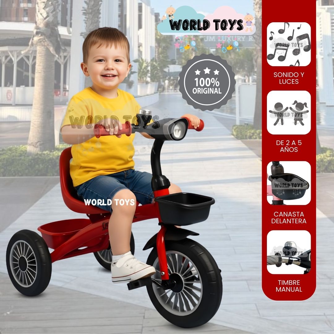 Triciclo Chavito Musical Trike Rojo